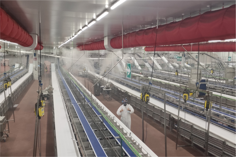 Disinfezione delle sale di sezionamento